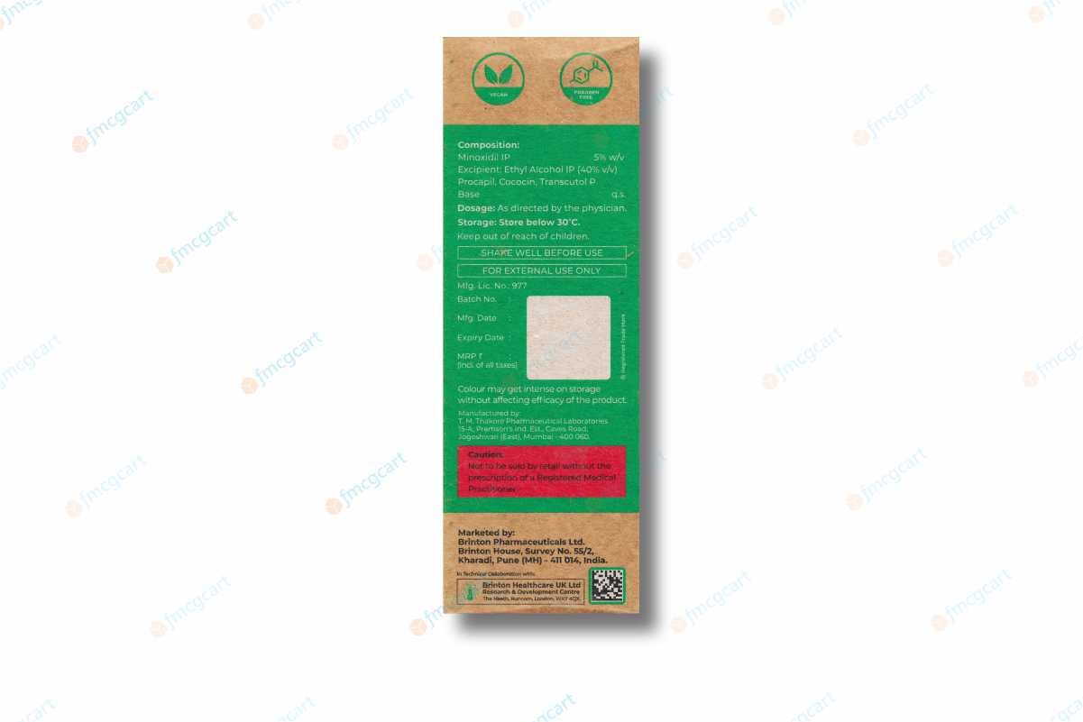 Brintop Moist 5% Solution, 60ml