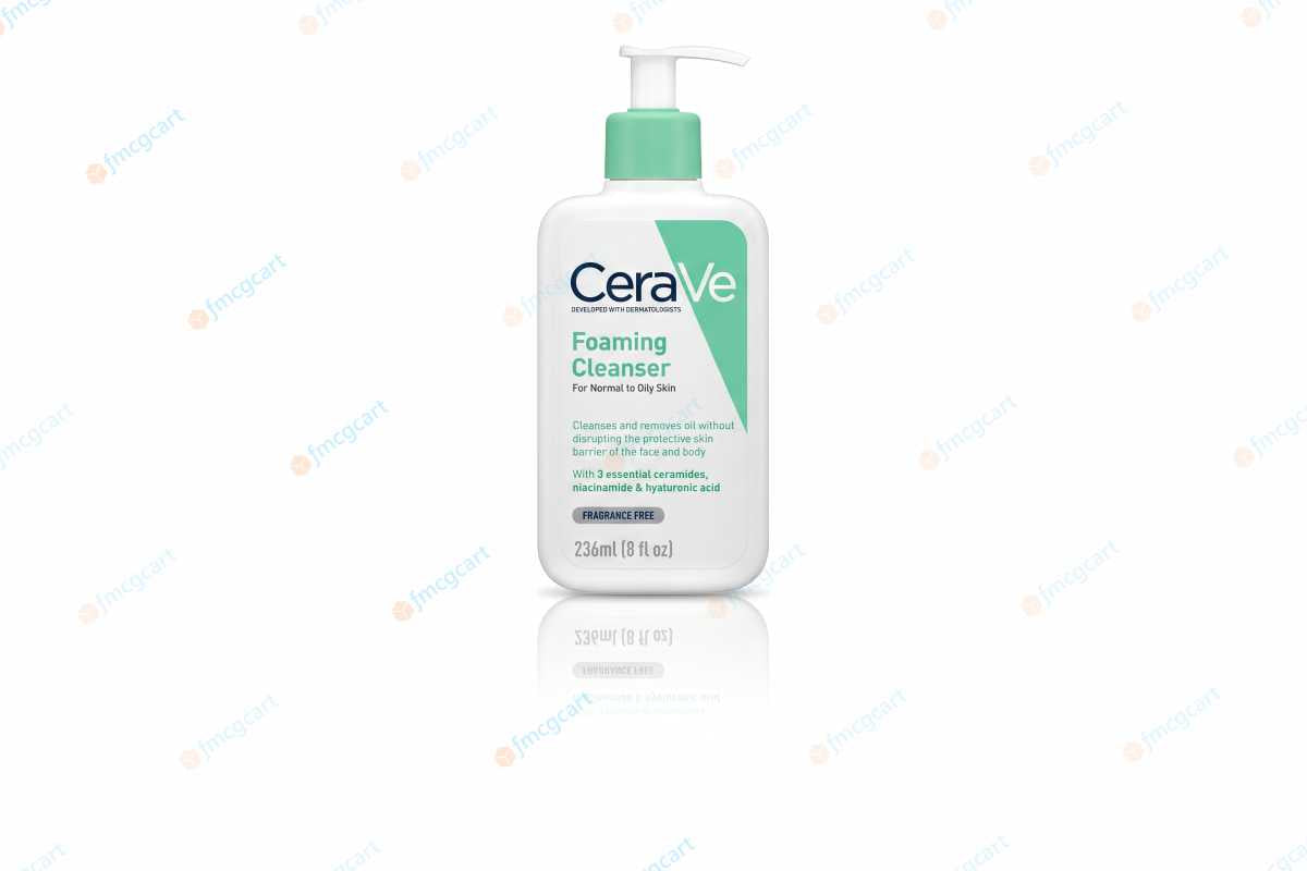CeraVe Foaming Cleanser For Normal to Oily Skin, 236ml