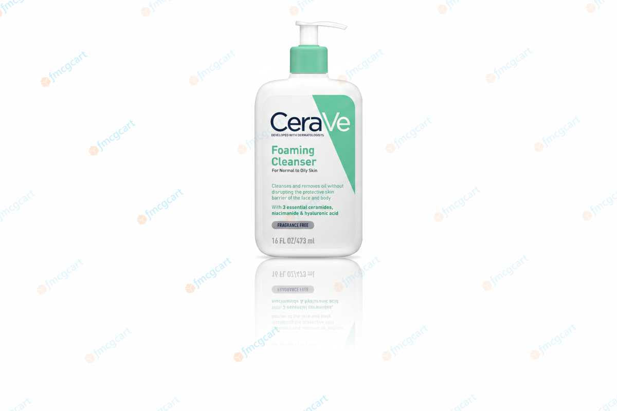 CeraVe Foaming Cleanser For Normal to Oily Skin, 473ml