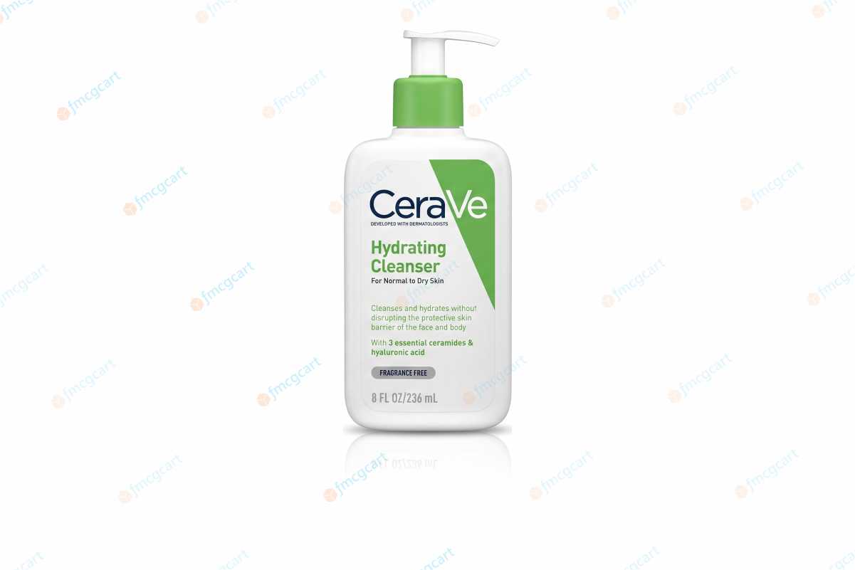 CeraVe Hydrating Cleanser For Normal to Dry Skin, 236ml
