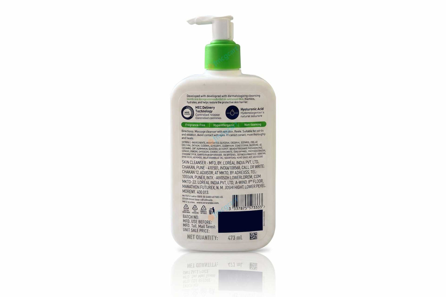 CeraVe Hydrating Cleanser For Normal to Dry Skin, 473ml