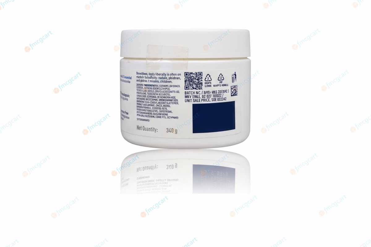 CeraVe Moisturising Cream For Dry to Very Dry Skin, 340gm