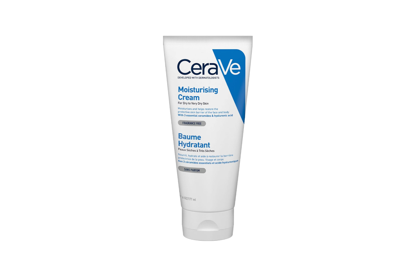 CeraVe Moisturizing Cream For Dry To Very Dry Skin, 177ml