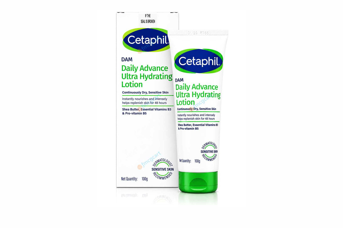 Cetaphil DAM Daily Advance Ultra Hydrating Lotion, 100gm