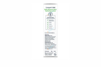 Cetaphil DAM Daily Advance Ultra Hydrating Lotion, 100gm