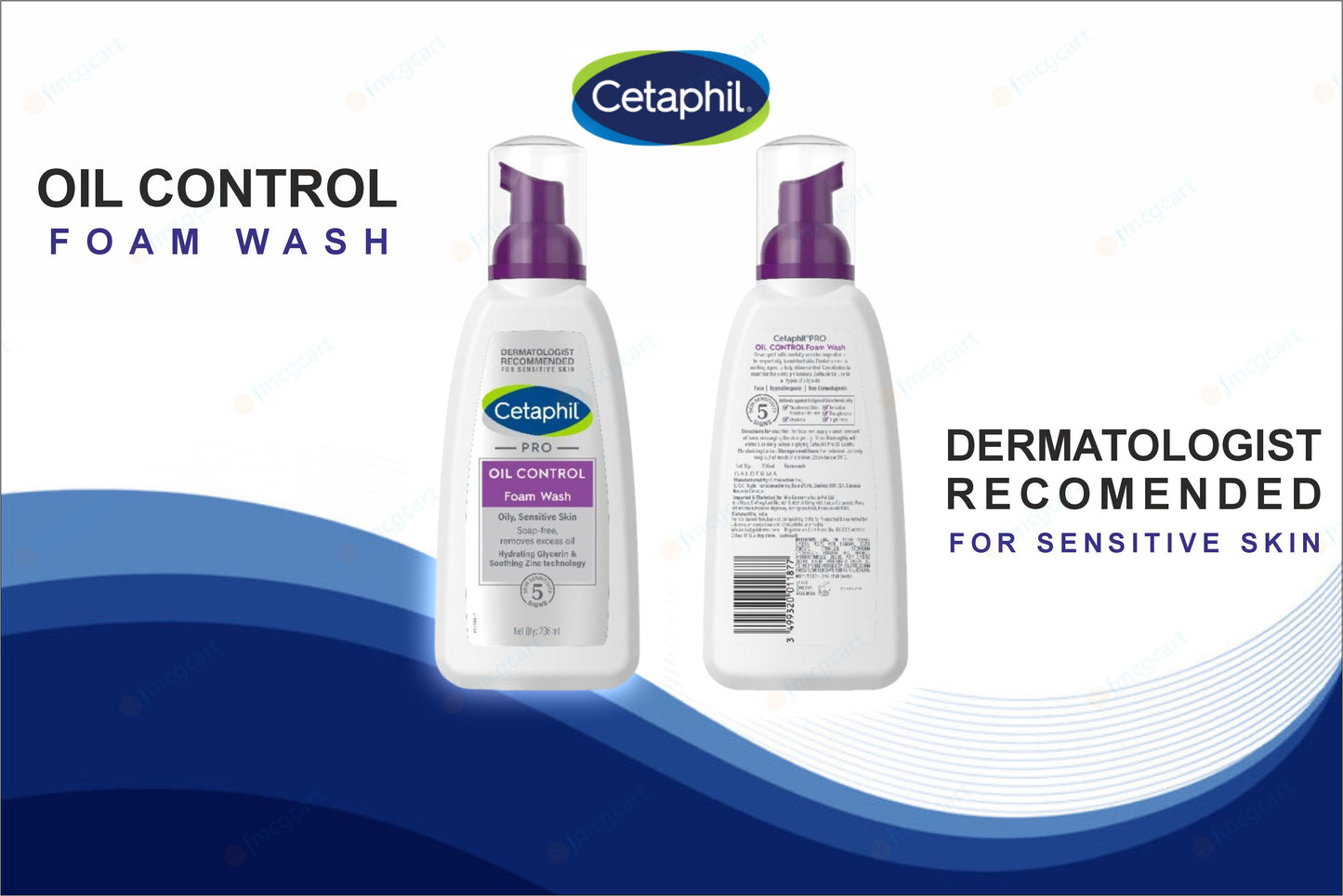 Cetaphil Pro Oil Control Foam Wash, 236ml