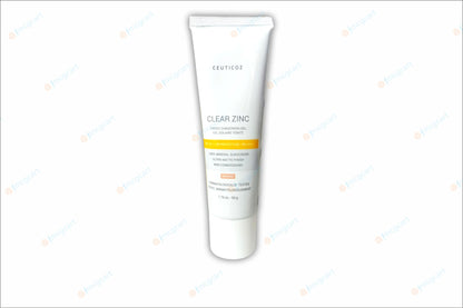 Ceuticoz Clear Zinc Tinted Sunscreen Gel SPF50+, 50gm