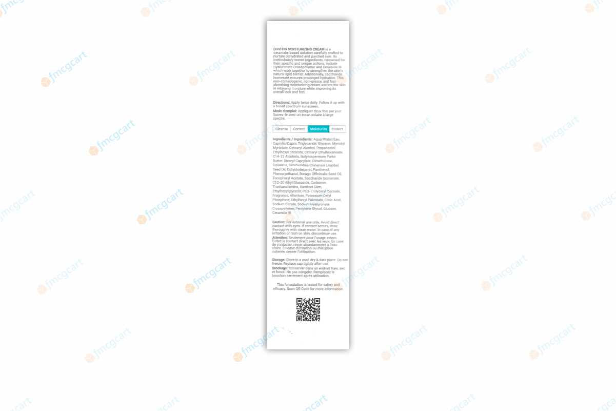 Ceuticoz Duvitin Moisturising Cream, 100gm