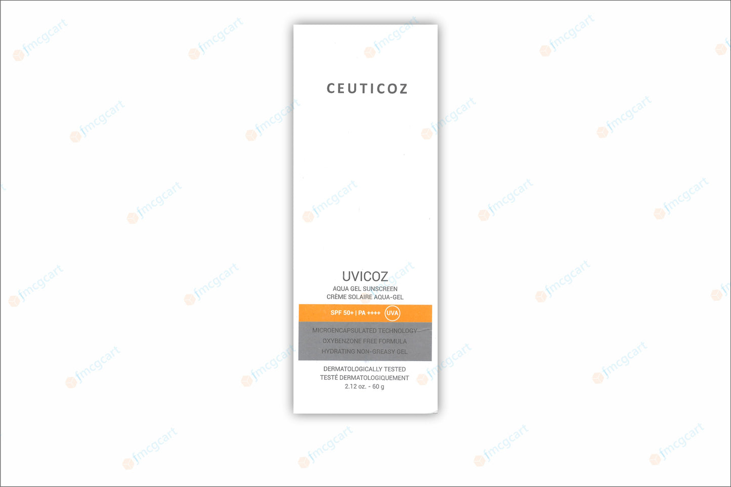 Ceuticoz Uvicoz Aqua Gel Sunscreen SPF50+, 60gm