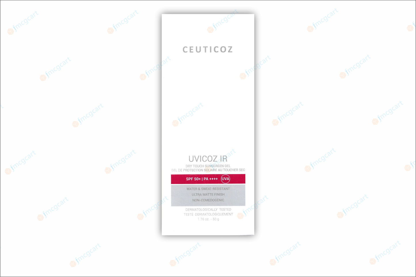 Ceuticoz Uvicoz IR Dry Touch Sunscreen Gel SPF50+, 50gm