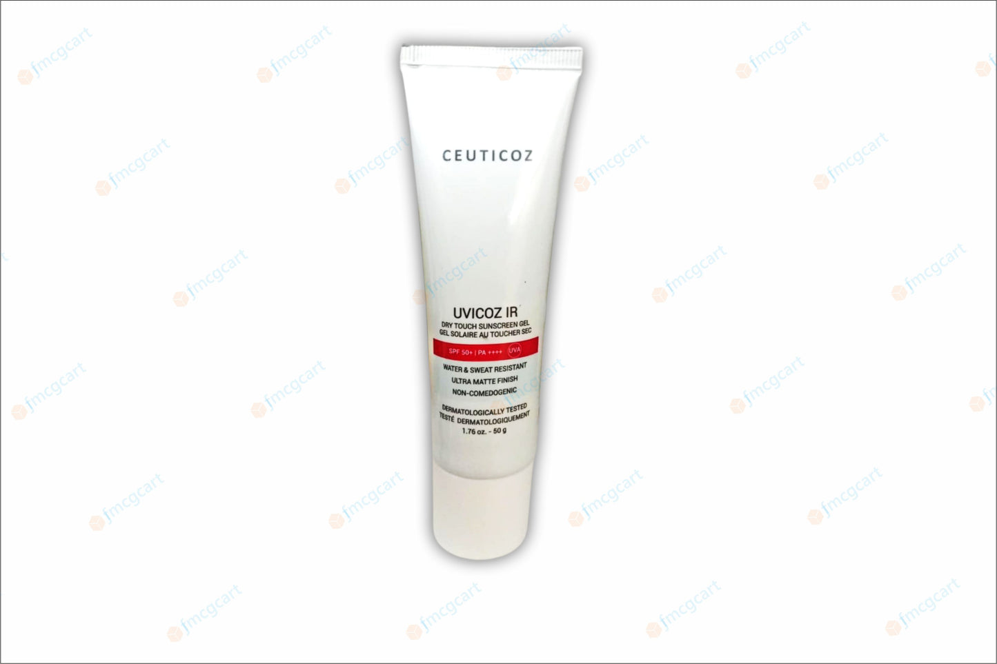 Ceuticoz Uvicoz IR Dry Touch Sunscreen Gel SPF50+, 50gm
