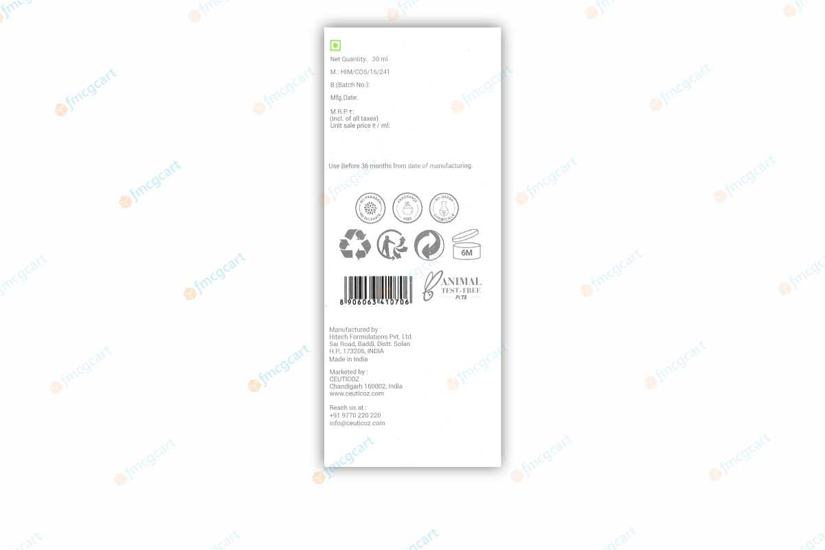 Ceuticoz VITIN C20 Serum, 30ml