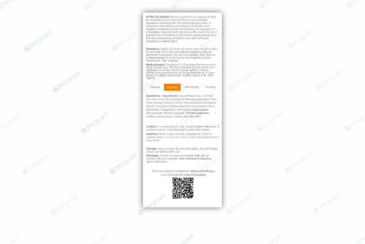 Ceuticoz VITIN C20 Serum, 30ml