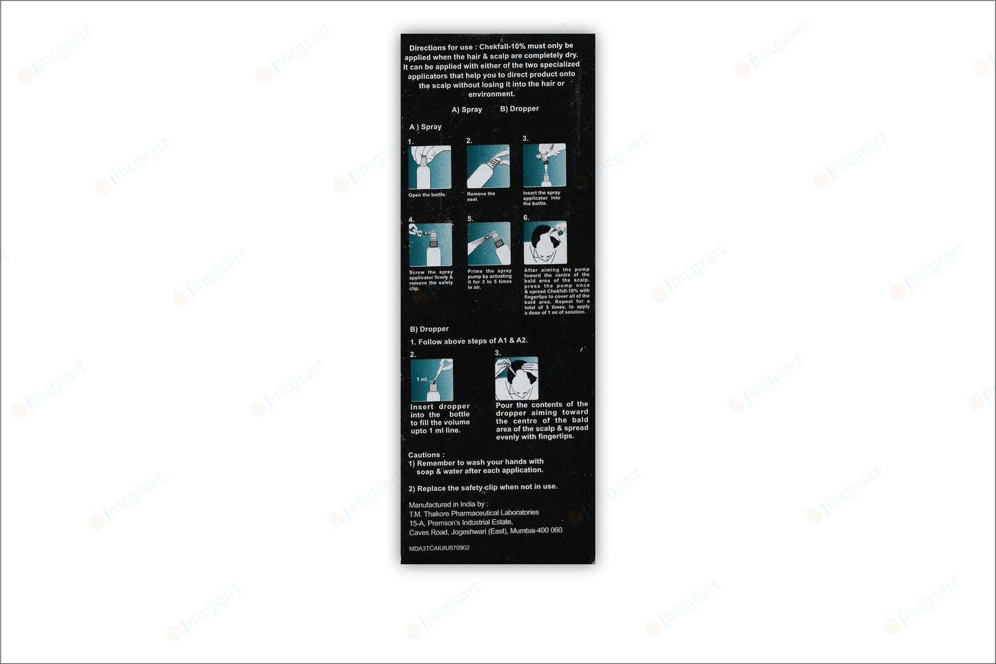 Chekfall 10% Solution, 60ml
