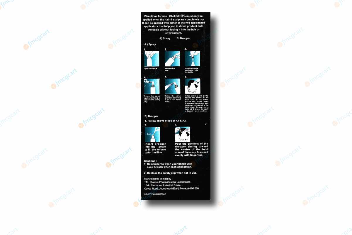 Chekfall 10% Solution, 60ml