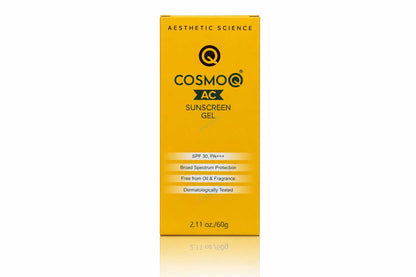 Cosmoq AC Sunscreen Gel SPF30+, 60gm