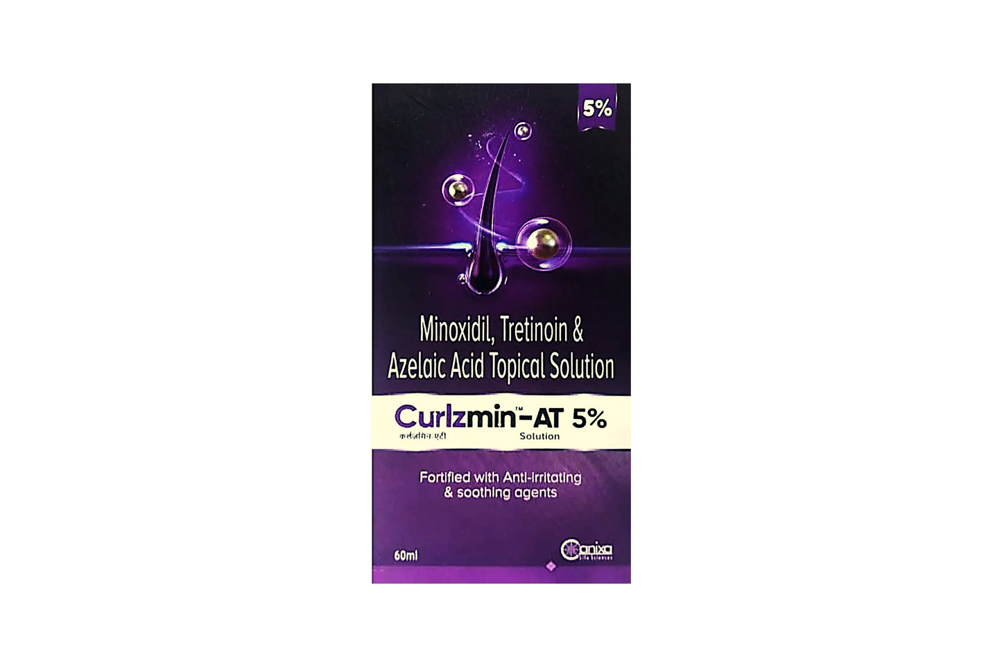 Curlzmin-AT 5% Solution, 60ml