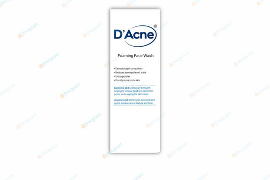 D'Acne Foaming Face Wash, 60ml