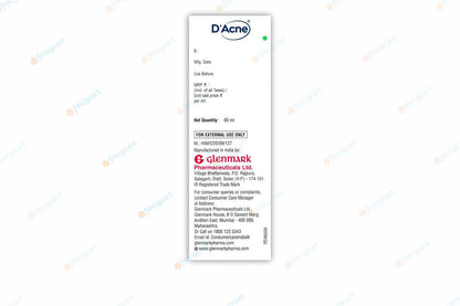 D'Acne Foaming Face Wash, 60ml