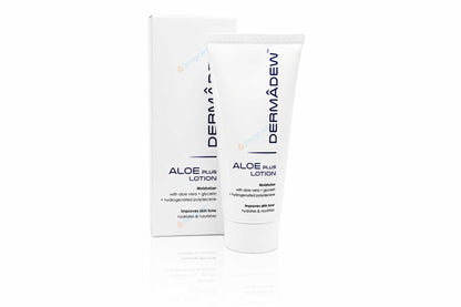 Dermadew Aloe Plus Lotion, 80ml (Pack of 2)