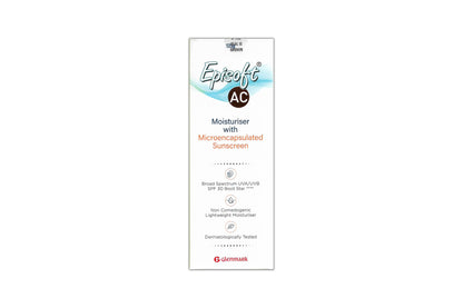 Episoft AC Moisturiser with Sunscreen SPF30+, 125gm