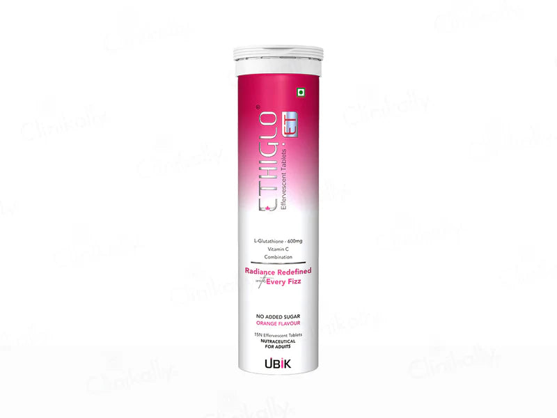 Ethiglo ET Effervescent Tablets, 15N