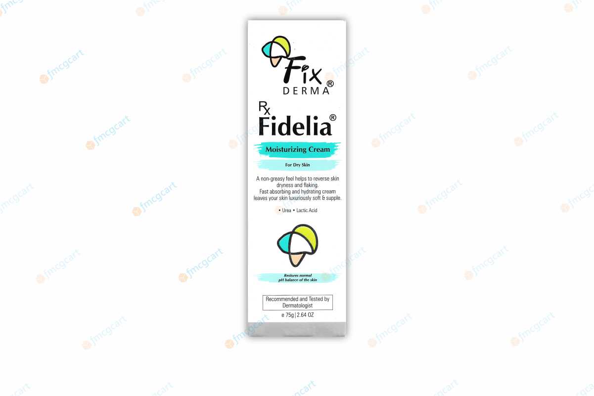 Fidelia Moisturizing Cream for Dry Skin, 75gm
