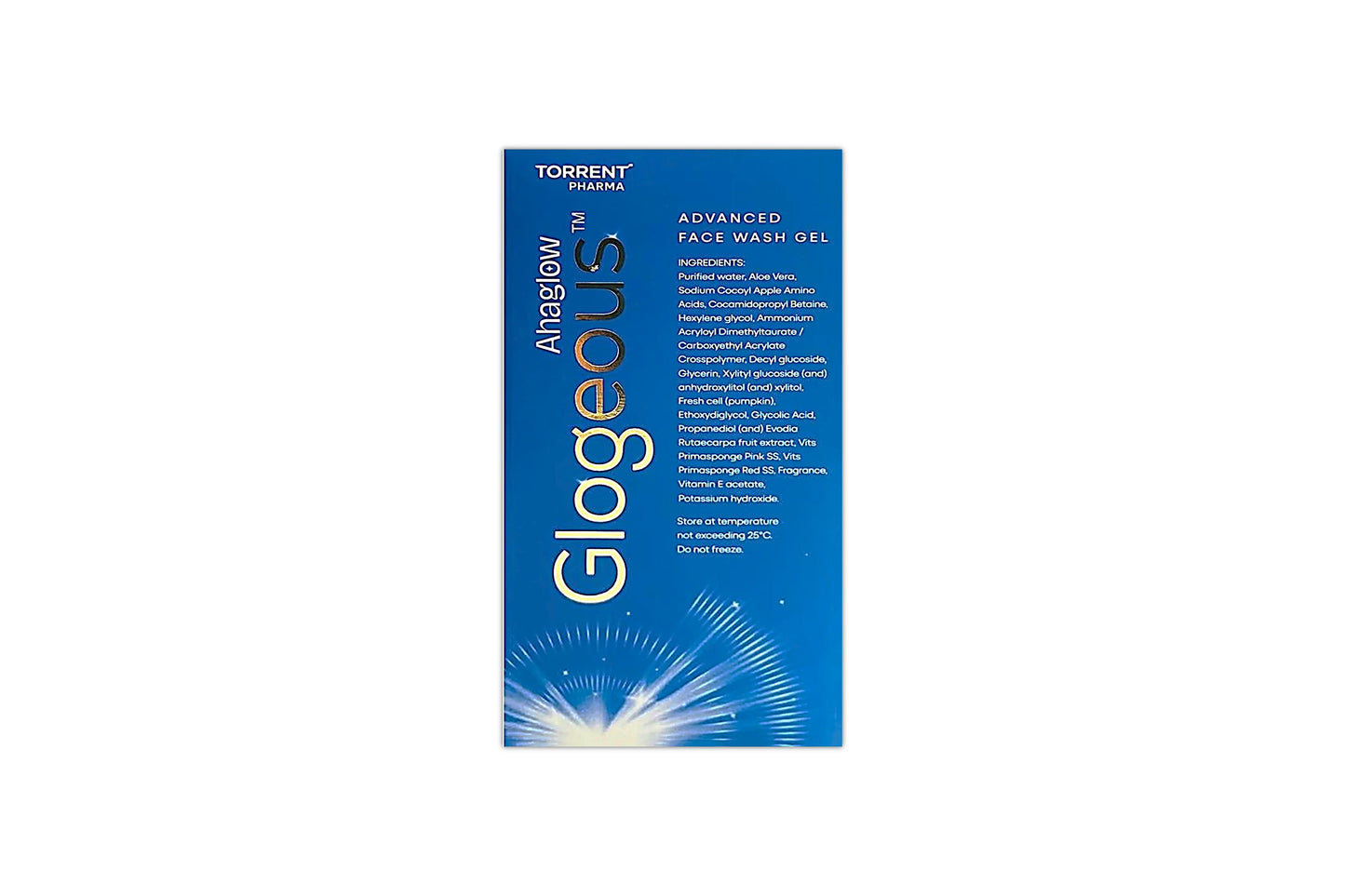 Glogeous Advance Face Wash Gel, 100gm