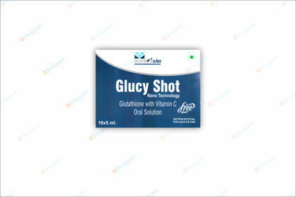 Glucy Shot Glutathione with Vitamin C, 10x5ml
