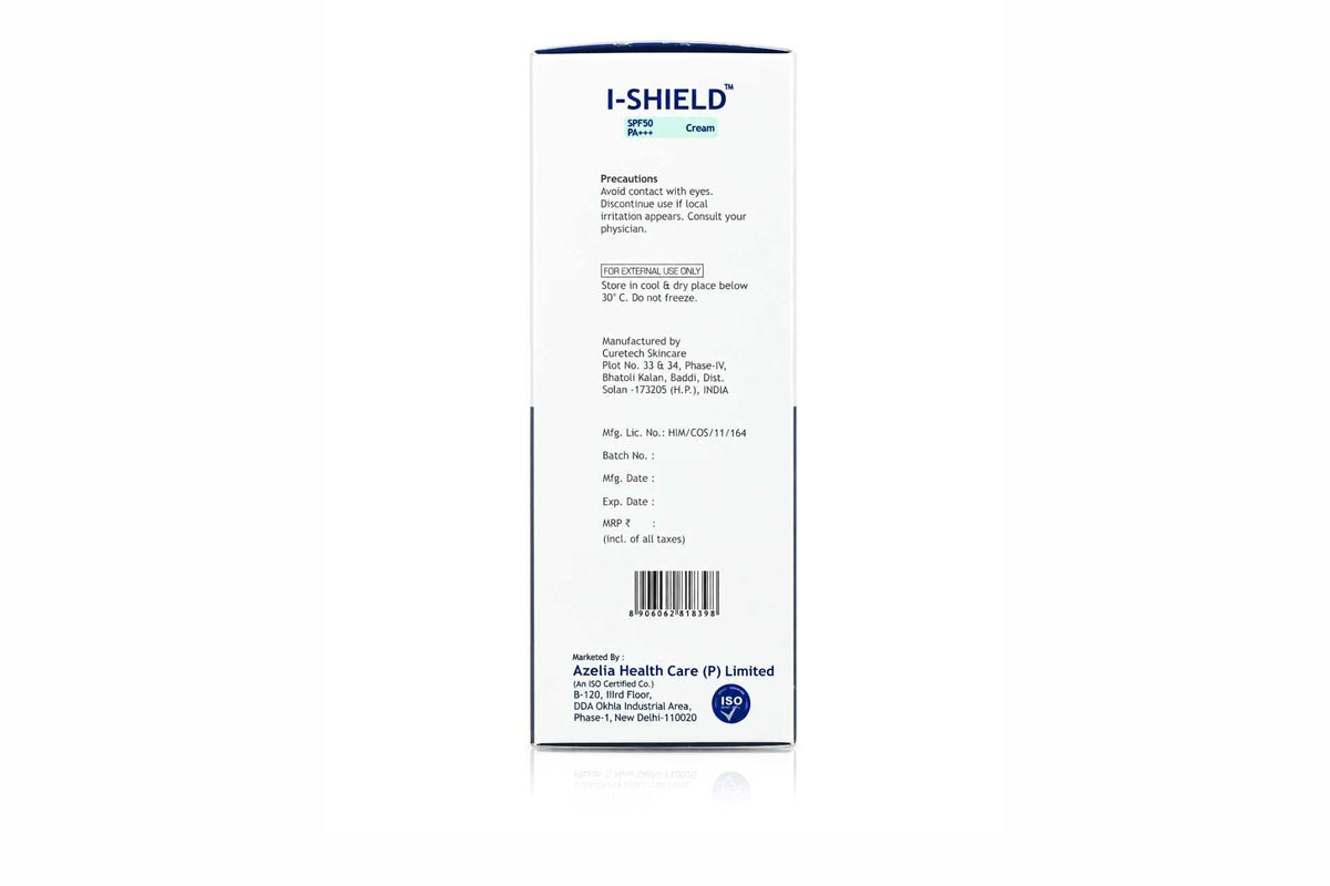 Azelia I-SHIELD SPF50+ Cream, 75gm