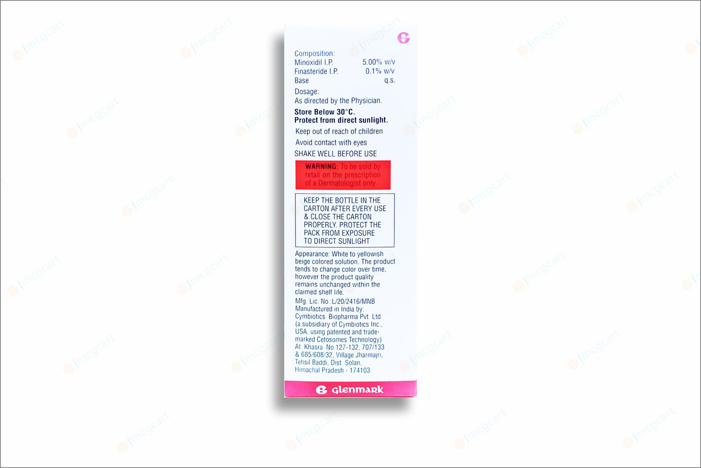 Inbilt-F 5% Topical Solution, 60ml