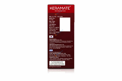 Keramate Hair Colouring Cream, Natural Brown