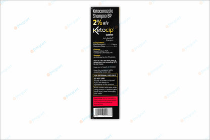 Ketocip 2% Shampoo, 100ml (Pack of 2)