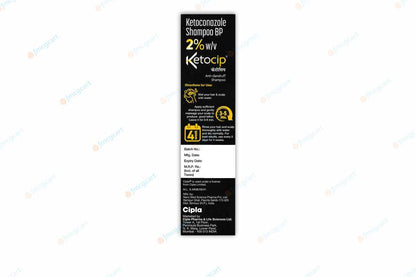 Ketocip 2% Shampoo, 100ml (Pack of 2)