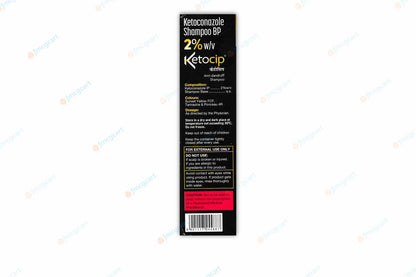 Ketocip 2% Shampoo, 100ml (Pack of 2)