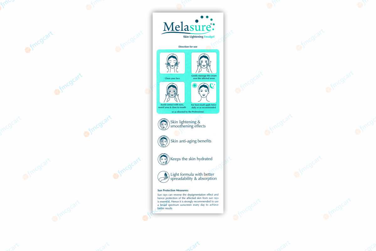 Melasure Skin Lightening Emulgel, 20gm