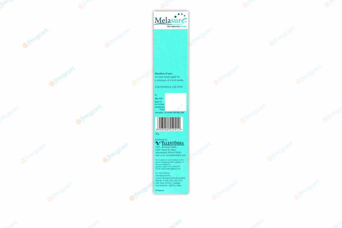 Melasure Skin Lightening Emulgel, 20gm