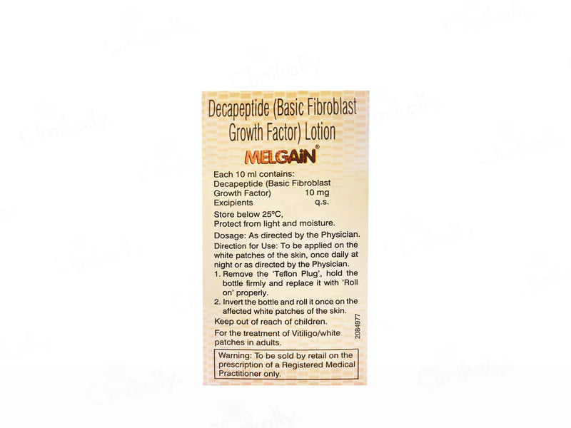 Melgain Lotion, 10ml