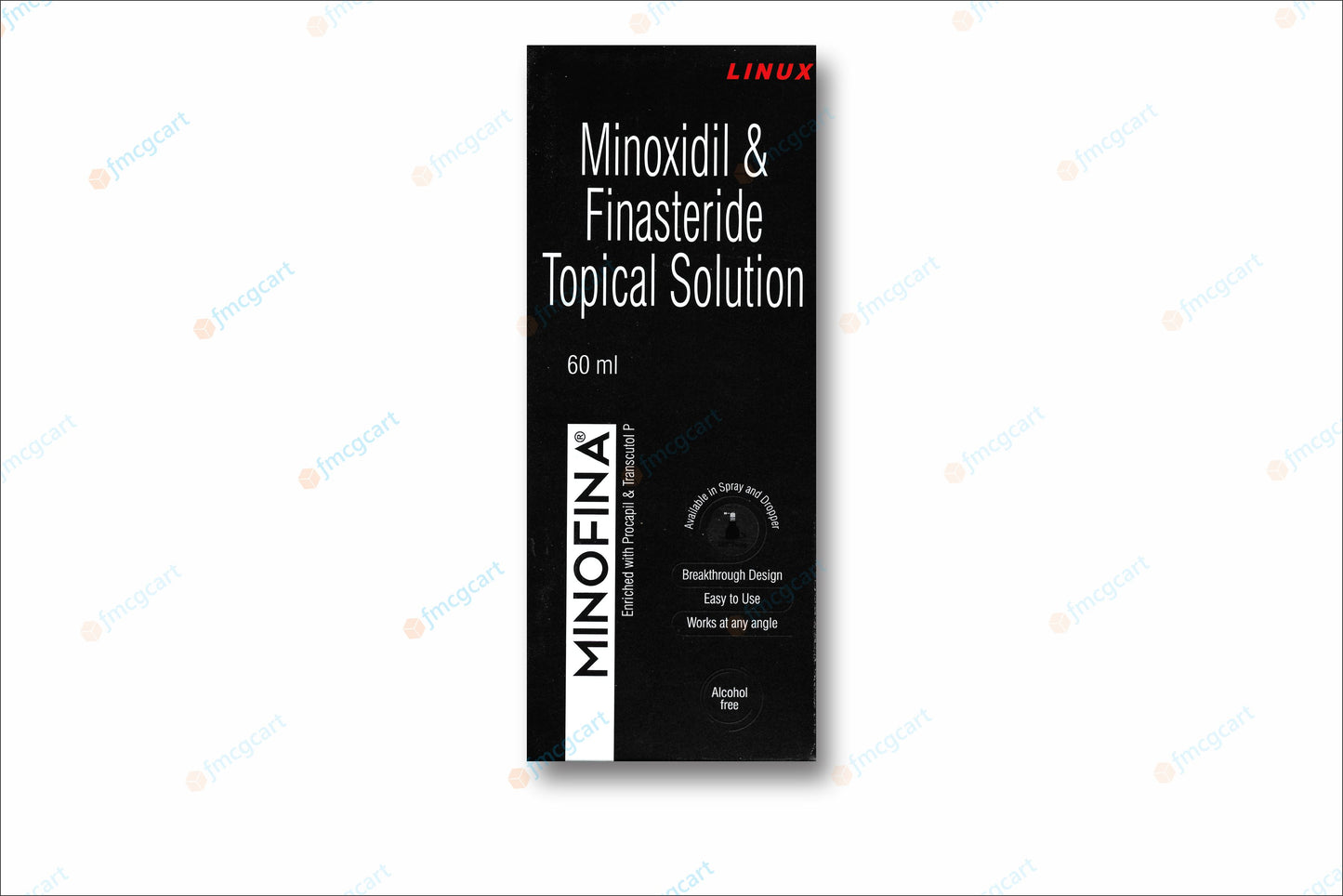 Minofina Alcohol Free 5% Topical Solution, 60ml