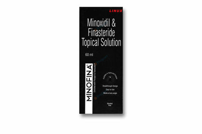 Minofina Alcohol Free 5% Topical Solution, 60ml