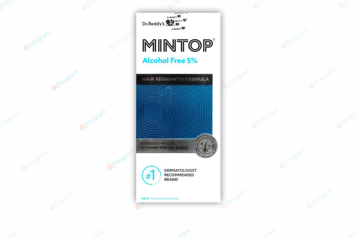 Mintop Alcohol Free 5% Solution, 60ml