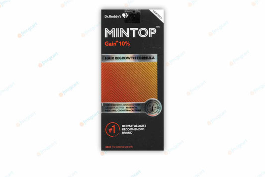 Mintop Gain+ 10% Solution, 60ml