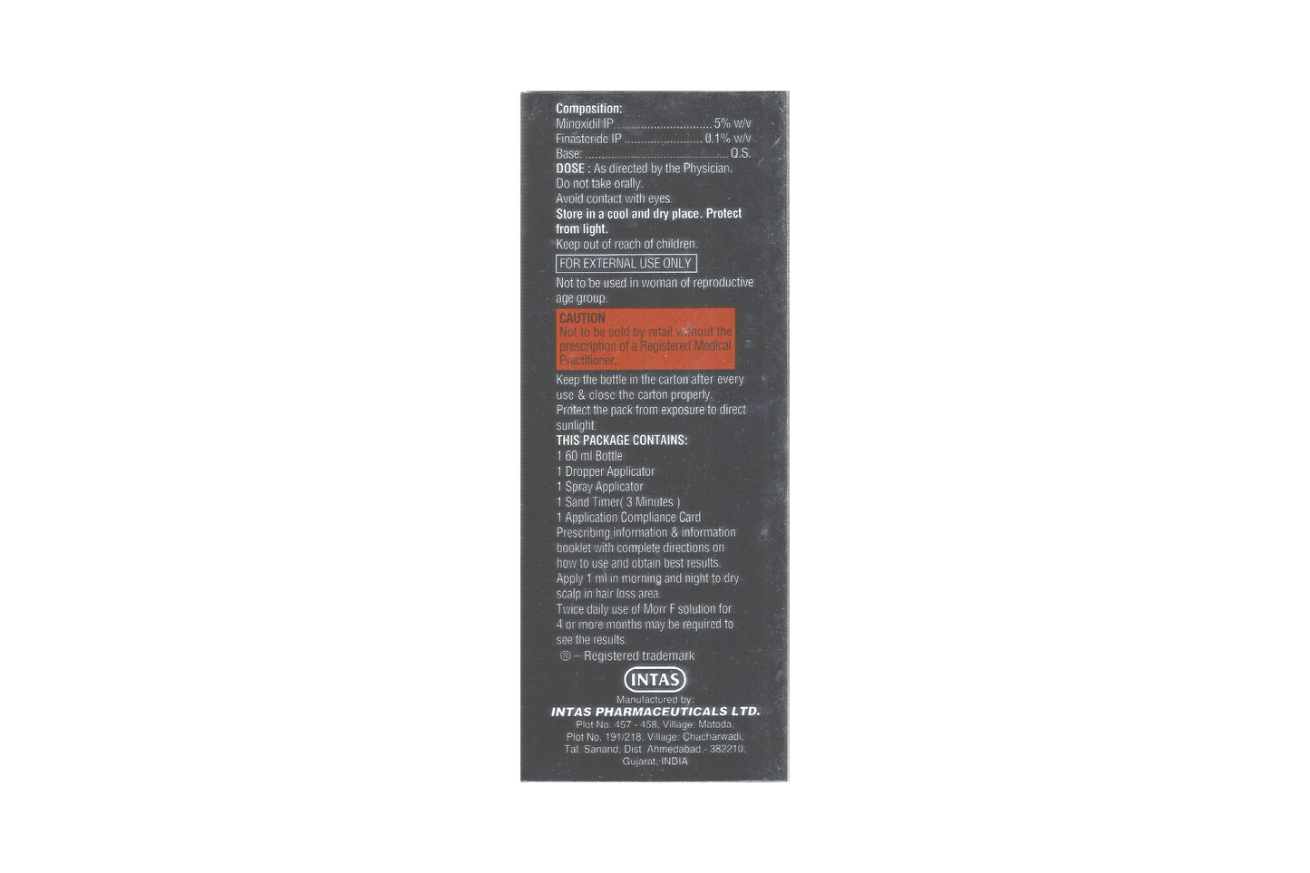 Morr F 5% Solution, 60ml