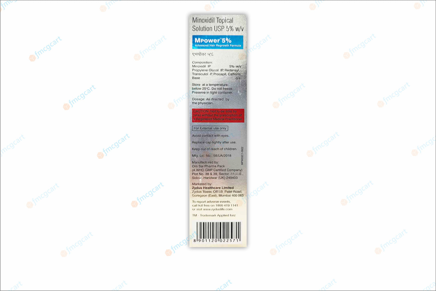 Mpower 5% Advance Hair Regrowth Formula, 60ml