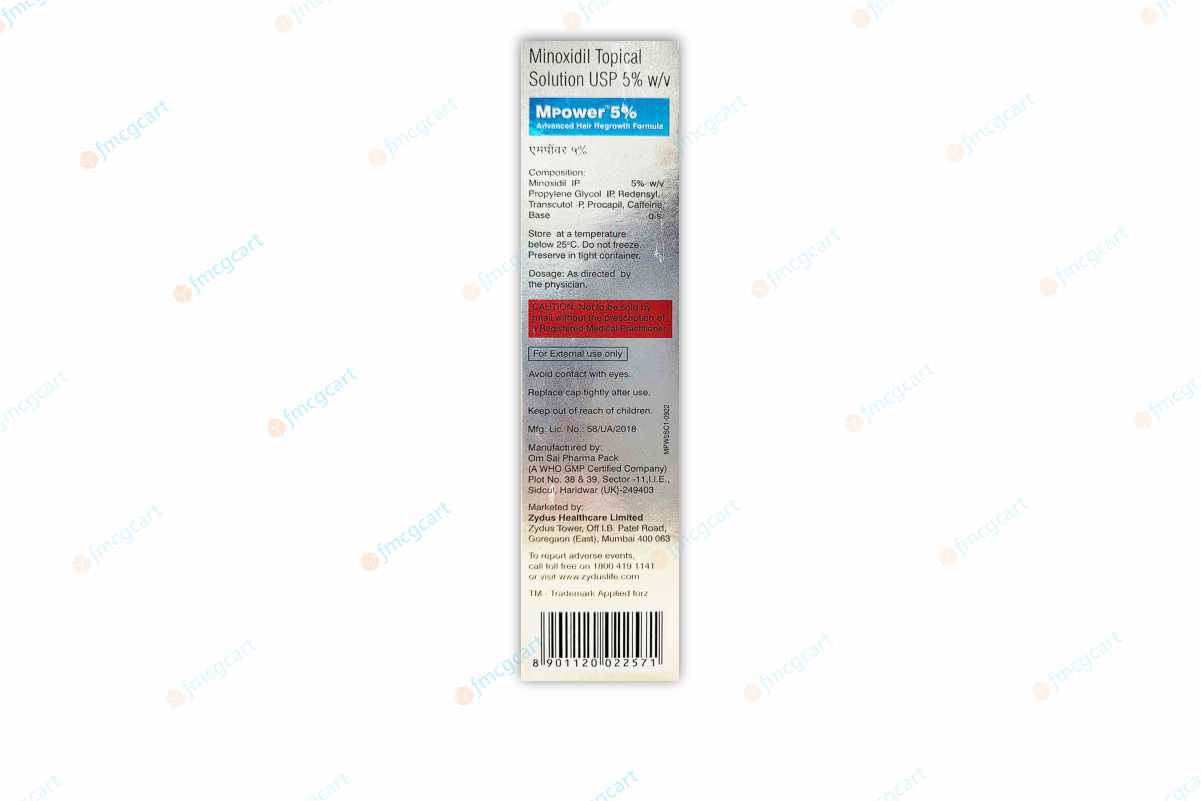Mpower 5% Advance Hair Regrowth Formula, 60ml