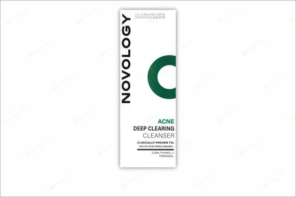 Novology Acne Deep Clearing Cleanser, 150gm