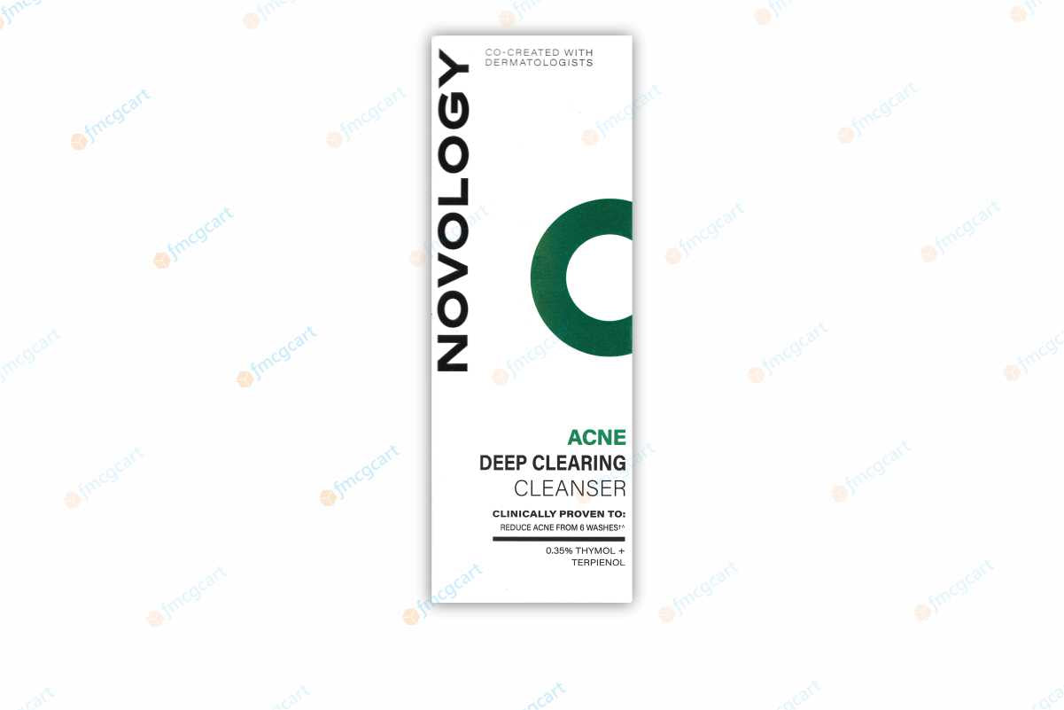 Novology Acne Deep Clearing Cleanser, 150gm