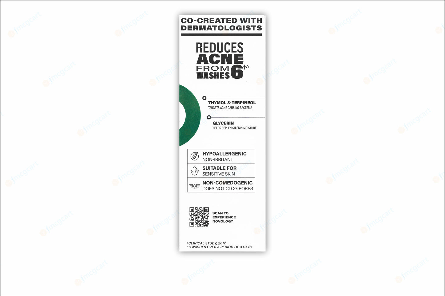 Novology Acne Deep Clearing Cleanser, 150gm