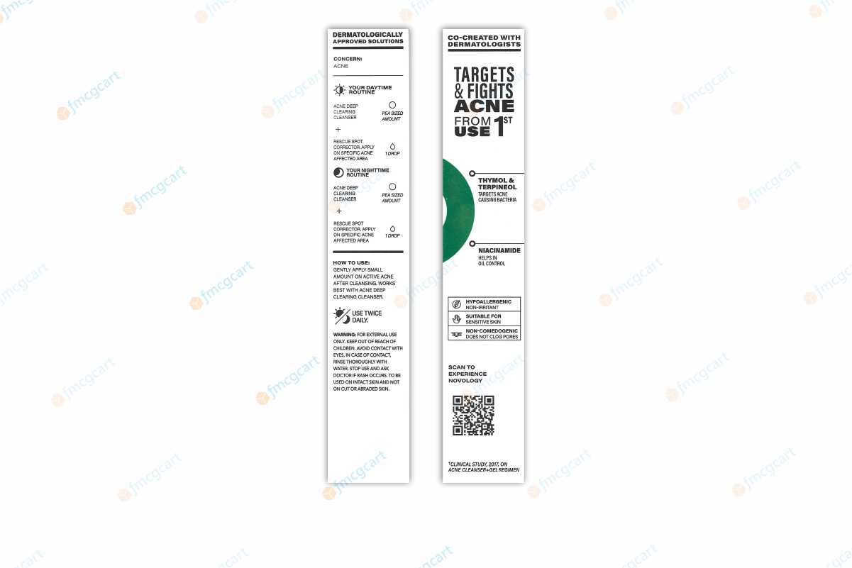 Novology Acne Rescue Spot Corrector, 30gm
