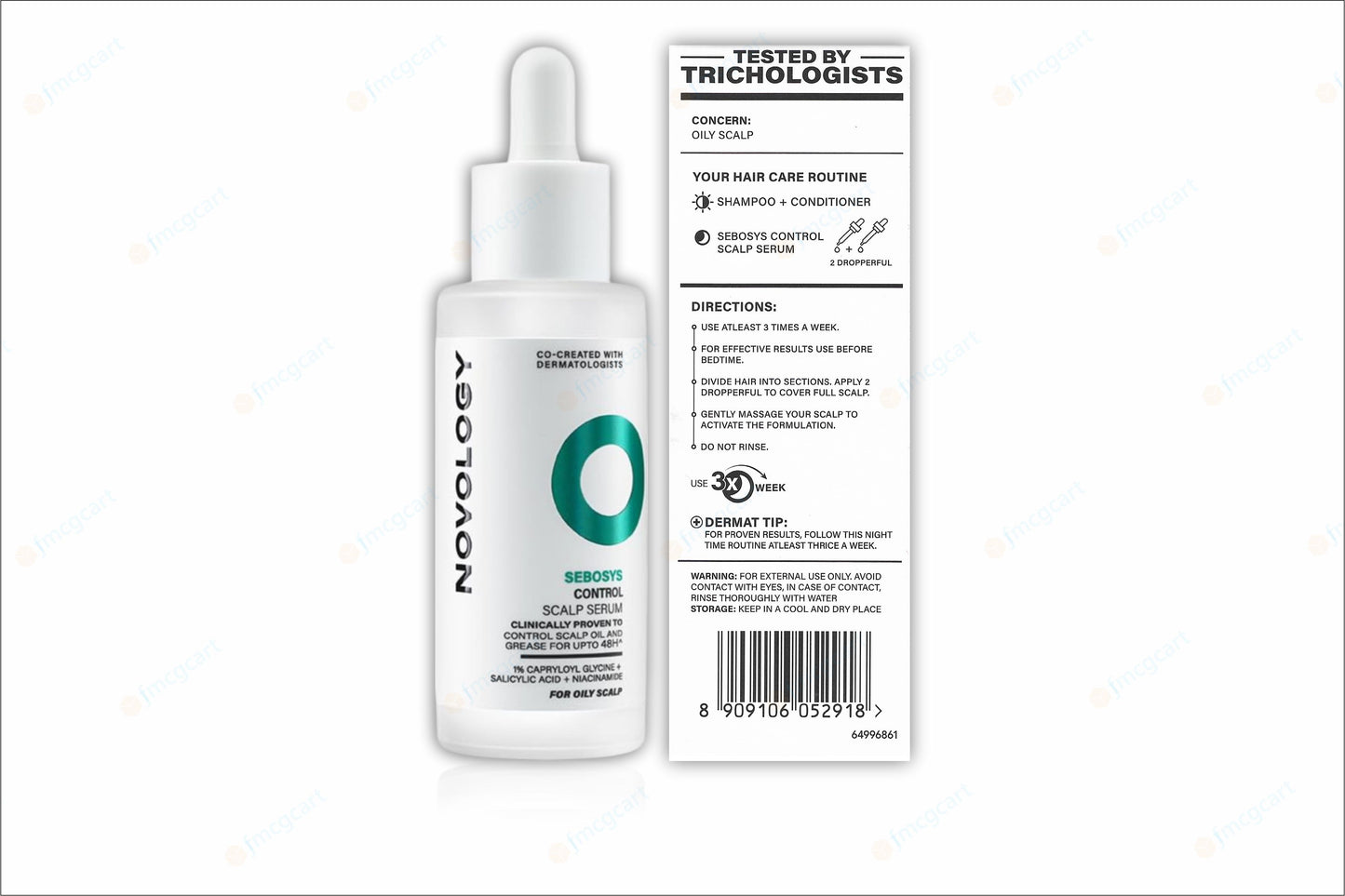 Novology Sebosys Control Scalp Serum, 50ml